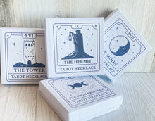 Load image into Gallery viewer, The Moon Tarot Card Necklace