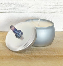Load image into Gallery viewer, Penis Gemstone Stash Jar - Organic Soy Wax Candle