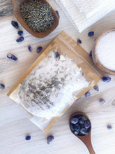 Load image into Gallery viewer, Amethyst & Lavender Crumbled Bath Bomb Bath Soak