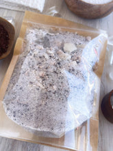 Load image into Gallery viewer, Crystal Quartz & Coffee Crumbled Bath Bomb Bath Soak