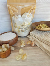 Load image into Gallery viewer, Citrine & Jasmine Crumbled Bath Bomb Bath Soak