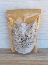 Load image into Gallery viewer, Crystal Quartz & Coffee Crumbled Bath Bomb Bath Soak