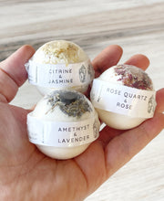 Load image into Gallery viewer, Mini Bath Bomb Set | Set of Six | Flowers + Salts