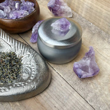 Load image into Gallery viewer, Amethyst & Lavender Candle and Stash Jar