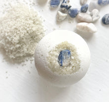 Load image into Gallery viewer, Sodalite & Sel Gris Bath Bomb