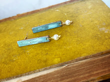 Load image into Gallery viewer, My Face Looks Tired Because I AM Tired But Thank You For Constantly Pointing This Out To Me Earrings - Verdigris