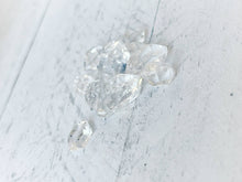 Load image into Gallery viewer, April Birthstone Organic Soy Wax Candle with Natural Herkimer Diamond