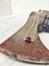 Load image into Gallery viewer, Birthstone Necklace - January - Garnet