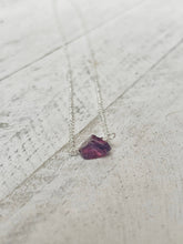 Load image into Gallery viewer, Birthstone Necklace - January - Garnet