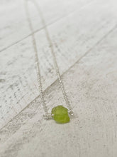 Load image into Gallery viewer, Birthstone Necklace - August - Peridot