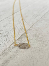 Load image into Gallery viewer, Birthstone Necklace - April - Herkimer Diamond
