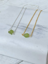 Load image into Gallery viewer, Birthstone Necklace - August - Peridot