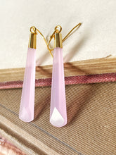 Load image into Gallery viewer, I'm Not Sorry My Sexual Appetite Turns You Off Rose Quartz Earrings