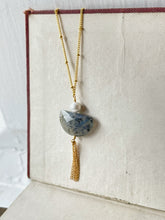 Load image into Gallery viewer, Don't Let The Haters Scare You Into Inaction Labradorite Necklace