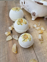 Load image into Gallery viewer, Citrine & Jasmine Bath Bomb
