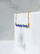 Load image into Gallery viewer, Tanzanite Gemstone Necklace