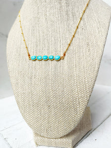 Arizona Turquoise Gemstone Necklace