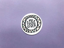 Load image into Gallery viewer, No Fucks Given Sticker