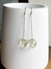 Load image into Gallery viewer, Faceted Lemon Quartz Earrings
