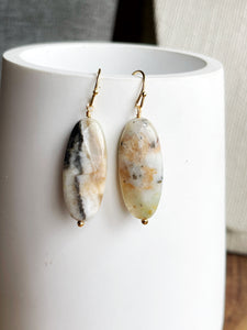 Maybe Amazonite Stone Earrings