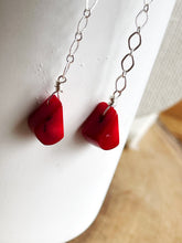 Load image into Gallery viewer, Faux Coral Earrings
