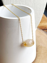 Load image into Gallery viewer, Carnelian Barrel Necklace
