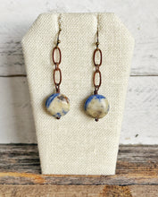 Load image into Gallery viewer, Sodalite Copper Earrings
