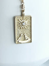 Load image into Gallery viewer, The Moon Tarot Card Necklace
