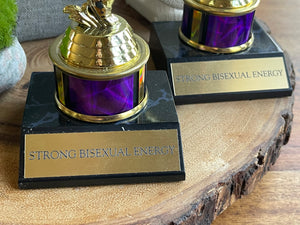 Strong Bisexual Energy Trophy - Leftover Inventory
