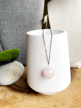 Load image into Gallery viewer, Rose Quartz Sphere Necklace
