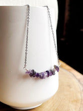 Load image into Gallery viewer, Amethyst Chip Necklace
