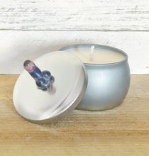 Load image into Gallery viewer, Penis Gemstone Stash Jar - Organic Soy Wax Candle
