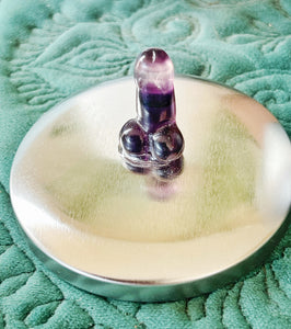 Penis Gemstone Stash Jar - Organic Soy Wax Candle