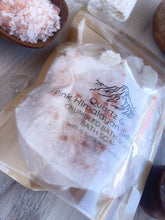 Load image into Gallery viewer, Quartz &amp; Pink Himalayan Sea Salt Crumbled Bath Bomb Bath Soak
