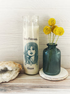 The Female Gaze Prayer Candle