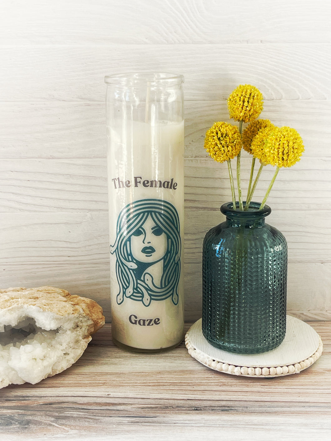 The Female Gaze Prayer Candle