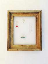 Load image into Gallery viewer, Barn Wood Frame Earring Display
