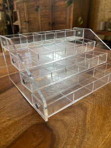 Acrylic Display Bins - Small Compartments