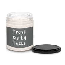 Load image into Gallery viewer, Fresh Outta Fucks Scented Soy Candle - 9oz
