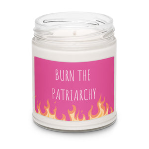Burn the Patriarchy Scented Soy Wax Candle - 9oz
