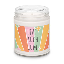 Load image into Gallery viewer, Live Laugh Cum Scented Soy Wax Candle
