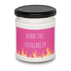 Burn the Patriarchy Scented Soy Wax Candle - 9oz