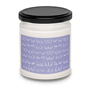 Boobies Scented Soy Wax Candle - 9oz