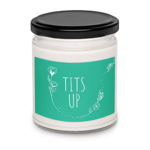 Tits Up Scented Soy Wax Candle - 9oz