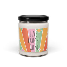 Load image into Gallery viewer, Live Laugh Cum Scented Soy Wax Candle
