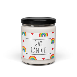 Gay Candle Scented Soy Wax Candle - 9oz