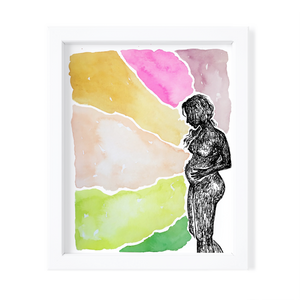 Pregnancy Mood - 8x10 Fine Art Print