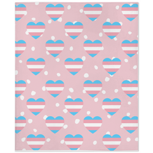 Load image into Gallery viewer, Transgender Pride Minky Blankets
