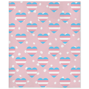 Transgender Pride Minky Blankets