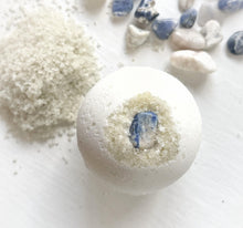 Load image into Gallery viewer, Sodalite &amp; Sel Gris Bath Bomb
